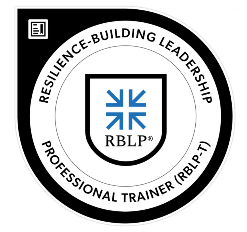 RBLP Trainer leadership certification (RBLP-T) — Credly digital badge