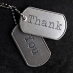 Thank you military tags
