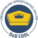Logo for Department of Defense Credentialing Opportunities Online (COOL) programs that funds RBLP Leadership Certifications.