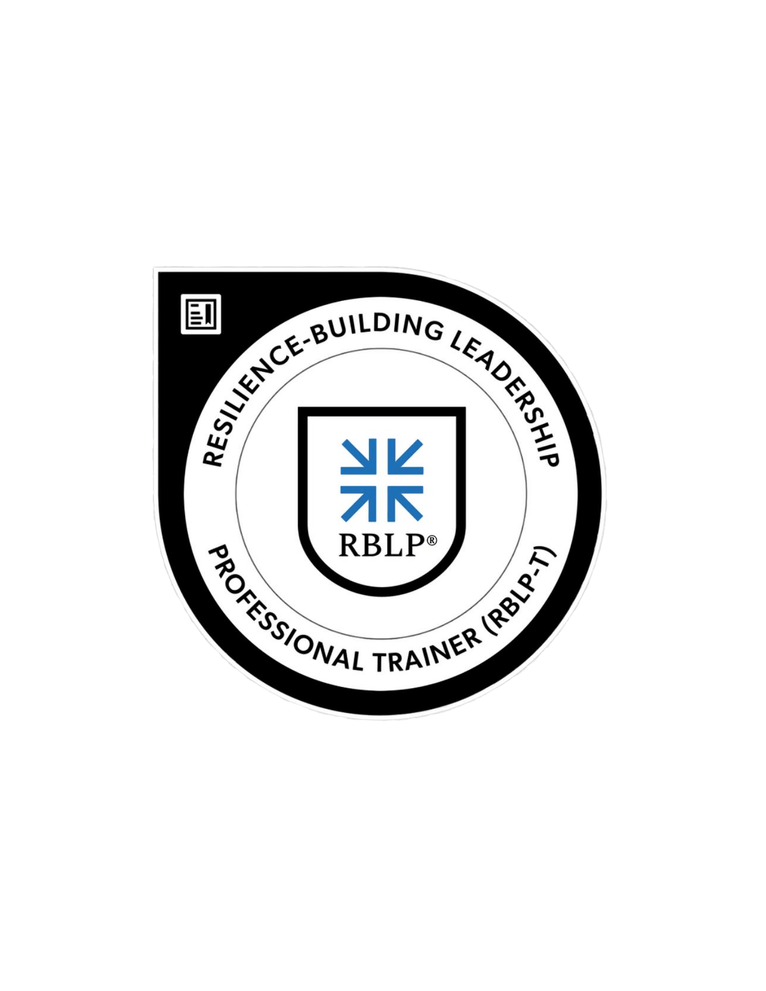 RBLP Trainer Certification Badge